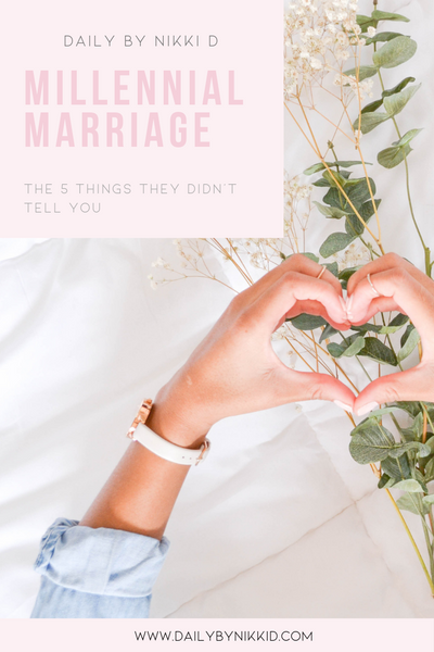 Millennial Marriage- The 5 Things Your Older Friends Didn't Tell You