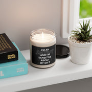 I'm an Artist and I'm Sensitive about my SH*T Soy Candle