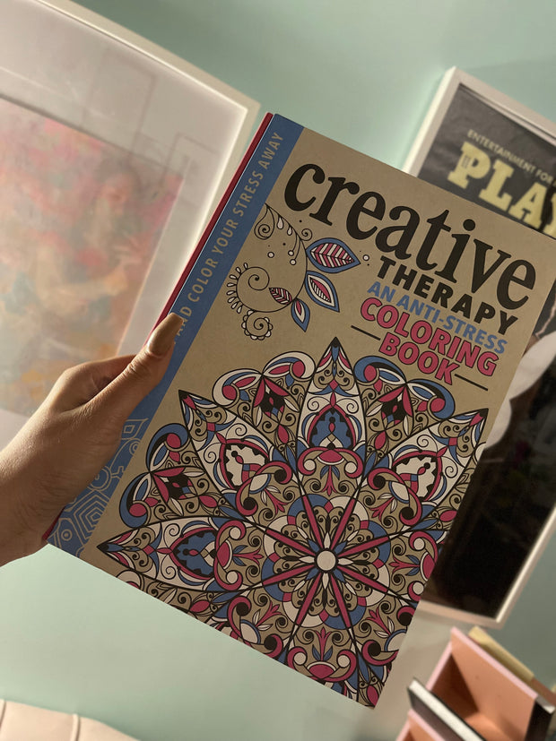 Creative Therapy Anti-Stress Coloring Book