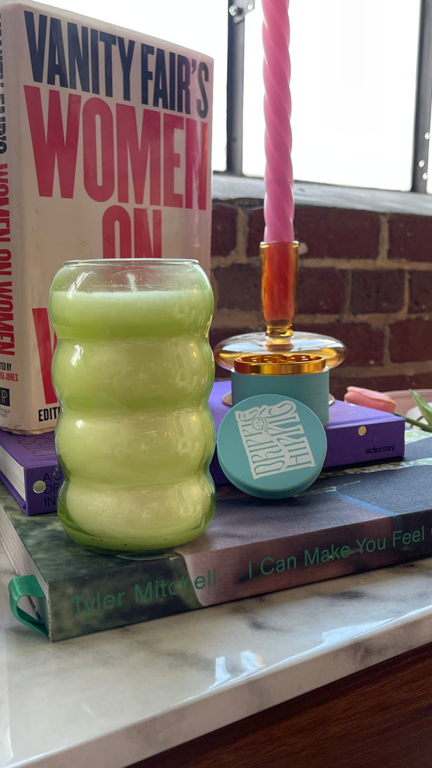 Green Tea & Melon Bubble Candle