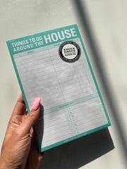 Around the House Notepad